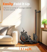 YOSUDA Magnetic/Water Rowing Machine 350 LB Weight Capacity - Foldable Rower for Home Use with Bluetooth, App Supported, Tablet Holder and Comfortable Seat Cushion