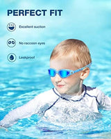 ZIONOR Kids Swim Goggles, G1 MINI UV Protection Anti-Fog Polarized Swimming Goggles for Age 6-14