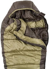Coleman North Rim 0°F Big & Tall Sleeping Bag, Cold-Weather Mummy Sleep Sack with No-Snag Zipper & Adjustable Hood for Warmth & Ventilation