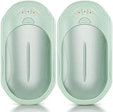 AI Hand Warmers Rechargeable 2 Pack, 6000mAh Electric Hand Warmers, AI Smart Chips 20Hrs Long Safe Heat, Portable Pocket Heater, Gifts for Christmas, Outdoor, Golf, Hunting, Camping Accessories