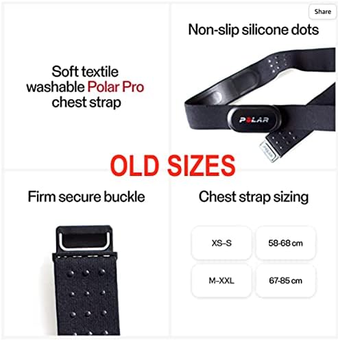 H10 Heart Rate Monitor Chest Strap - ANT + Bluetooth, Waterproof HR Sensor for Men and Women