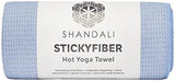 Shandali Hot Yoga Towel - Mat-Sized, Microfiber, Super Absorbent, Anti-Slip, Injury Free, 24" x 72" - Best Bikram Yoga Towel - Exercise, Fitness, Pilates Gear