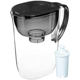 Brita Large 10 Cup Water Filter Pitcher, 1 BritaPlus Filter, Everyday, Black (Package May Vary)
