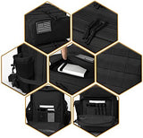 QT&QY 25L/35L/45L Military Tactical Backpack For Men Molle Daypack 3 Day Bug Out Bag Hiking Rucksack With Bottle Holder