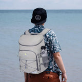 N NEVO RHINO Insulated Backpack Cooler - 36/54 Can Capacity, Waterproof Leak-Proof Lightweight Multi-Functional & Spacious， Ideal for Camping, Travel, Beach, Picnics， Lunch & Day Trips