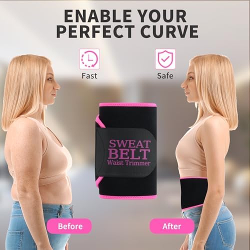 Sculpt Touch Waist Trainer For Women Sweat Band For Stomach Waist Trimmer