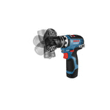 BOSCH GSR12V-300FCB22 12V Max Drill/Driver with 5-In-1 FlexiClick System with (2) 2.0 Ah Batteries