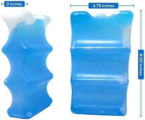Healthy Packers Long Lasting Can Ice Packs - Great for Breastmilk Bottles Storage and Can Coolers