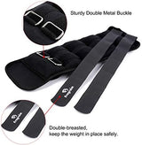 Ankle Weights for Women, Men and Kids - 1/2/3/4/6/8/10/12/15/20 LBS 1 Pair Strength Training Wrist/Leg/Arm Weight with Adjustable Strap for Jogging, Gymnastics, Aerobics, Physical Therapy