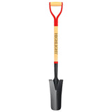 HIGHLIGHT Spade Shovel Digging Trench Garden 45 Inch D Grip Steel Shovel