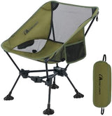 MOON LENCE Portable Camping Chair Backpacking Chair - The 4th Generation Ultralight Folding Chair - Compact, Lightweight Foldable Chairs for Hiking Mountaineering, Beach