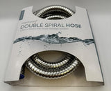 Taps2Traps® Victorian Style Traditional Shower Handset White & Chrome Bathroom Hand Held Or Fits Cradle + High Flow Shower Hose