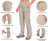 Little Donkey Andy Women's Stretch Convertible Pants, Zip Off Quick Dry Hiking Pants