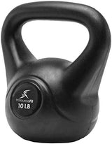 ProsourceFit Vinyl Plastic Kettlebell from 10, 15, 20, 25, 30, and 35 lbs