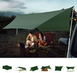 Tarp Poles, Telescoping Tent Poles, Ultra-Lightweight Portable Aluminum Sun Shade Poles That Extends Up to 7'6",Suitable for Camping, Tent, Awning, Beach Shelter(2 PCS)