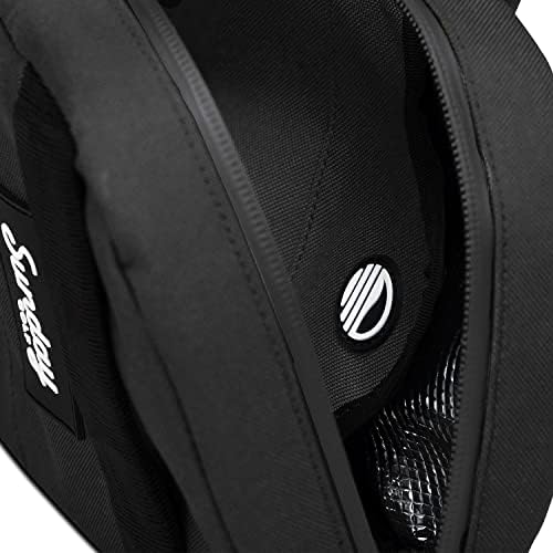 Golf Cooler Bag, Capacity for 7 Cans, Discrete, Water Resistant Zippers, Sleeves for Ice Packs, with 3 Grab Handles by Sunday Golf