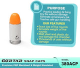 Snap Caps Training Dummy Rounds Practice Safe Loading Firing Close to Real Weight