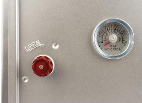 Coleman Portable Camping Oven with Built-In Thermometer & Adjustable Rack, Folds Flat for Easy Storage