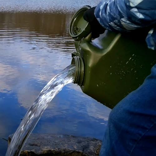Scepter 2.5 Gallon True Military BPA Free Water Container, Food Grade Water Jug for Camping and Emergency Storage