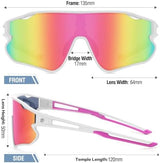 DUCO Kids Sunglasses Youth Baseball Sun Glasses Lightweight TR90 Frame UV400 Sports Cycling Shades for Boys Girls DK268