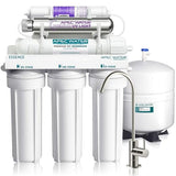APEC Water System ROES-PHUV75 Essence Series Top Tier Alkaline Mineral pH+ and UV Ultra-Violet Sterilizer 75 GPD 7-Stage Ultra Safe Reverse Osmosis Drinking Water Filter System