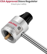 GASLAND Gas Stove Regulator, Replacement Parts for Coleman Portable Propane Stoves with Gas Pressure Issues, Camping Stove Connector Fitting for 1 LB Propane Fuel Cylinder