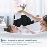 Bath Filter for Tub - 8 Stages Bath Filter- Removes Hundreds of Contaminants, BPA Free, Purify Your Bathwater for Healthier Skin and Hair