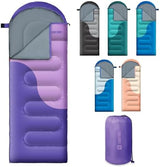 Sleeping Bags for Adults&Kids,Lightweight Waterproof Warm Weather Sleeping Bag,Compact Portable Sleeping Bag for Camping,Essentials Gear for Camping Hiking Outdoor Travel