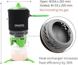 Fire-Maple Fixed Star X2 Backpacking and Camping Stove System Outdoor Propane Camp Cooking Gear Portable Pot Jet Burner Set Ideal for Hiking, Trekking, Fishing, Hunting Trips and Emergency Use