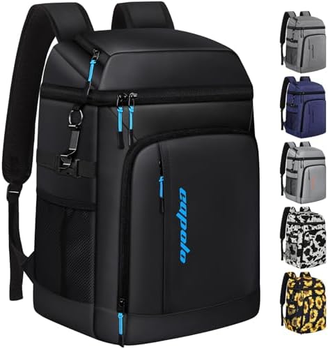 Capolo Cooler Backpack Insulated Leak Proof 36/45 Cans, Soft Camping Bacpack Cooler Thermal Bag Ice Chest, Portable Waterproof Travel Cooler Bag for Lunch Beach Picnic Shopping