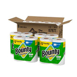 Bounty Paper Towels Quick Size, White, 16 Family Rolls = 40 Regular Rolls (Packaging May Vary)