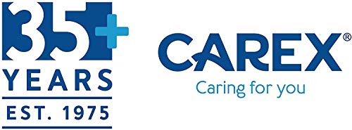 Carex Toilet Seat Riser - Adds 5.5 Inch of Toilet Height - Raised Toilet Seat with 300 Pound Weight Capacity, Slip-Resistant, Toilet Riser, Elevated Toilet Seat