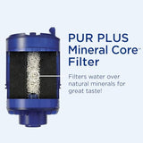 PUR PLUS Mineral Core Faucet Mount Water Filter Replacement (6 Pack) – Compatible With All PUR Faucet Filtration Systems