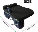 Car Air Inflation Travel Bed Mattress for Universal Car Back Seat Support Outdoor Camping Mat Cushion