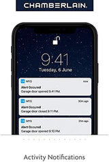 Chamberlain C2405 MYQ Smart Garage Door Opener, Chain Drive, 1/2-HP Motor, Dual Light - Quantity 1