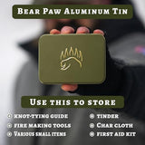 Knot Tying Kit | Camping & Outdoor Knots Edition - by The Bear Essentials Outdoors with Waterproof Knot Cards | for Survival, Camping, Backpacking, Hiking & Scouts