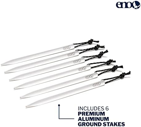 ENO, DryFly Rain Tarp - Heavy-Duty Waterproof Tarp - for Camping, Hiking, Backpacking, Travel, a Festival, or The Beach