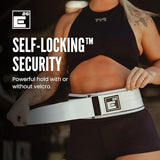 Self-Locking Weight Lifting Belt - Premium Weightlifting Belt for Serious Functional Fitness, Weight Lifting, and Olympic Lifting Athletes - Lifting Support for Men and Women - Deadlift Training Belt