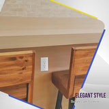 ENERLITES Jumbo Duplex Receptacle Outlet Wall Plate, Electrical Outlet Covers, Gloss Finish, Over-Size 1-Gang 5.5" x 3.5", Polycarbonate Thermoplastic, 8821O-W-10PCS, White (10 Pack)