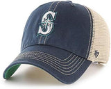 '47 MLB Trawler Team Color Mesh Trucker Clean Up Adjustable Hat, Adult One Size Fits All