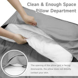 Sleeping Bag Liner, Self Tan Sleep Sack, Adult Sleep Sack, Two-Way-Zipper Expose Feet Separately, Portable Single Camping Travel Sheets for Hotel,Hostels,Business Trips