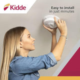 Kidde Hardwired Smoke & Carbon Monoxide Detector, Battery Backup, Interconnectable, LED Warning Light Indicators, 4 Pack