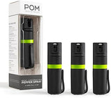 POM Pepper Spray Pocket Clip, Quick Flip Top Safety, Maximum Strength OC Formula with UV Marking Dye, Safe Compact and Tactical Design for Everyday Carry, 25 Bursts, 10 ft Range, 0.5 fl oz