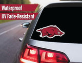 Arkansas Razorbacks Stickers (14 Piece) University of Arkansas Gifts for Men Football Fans for Car Laptop Water Bottle + 2 Large Car Decals, 10 Water Bottle Size, 2 Keyboard Size