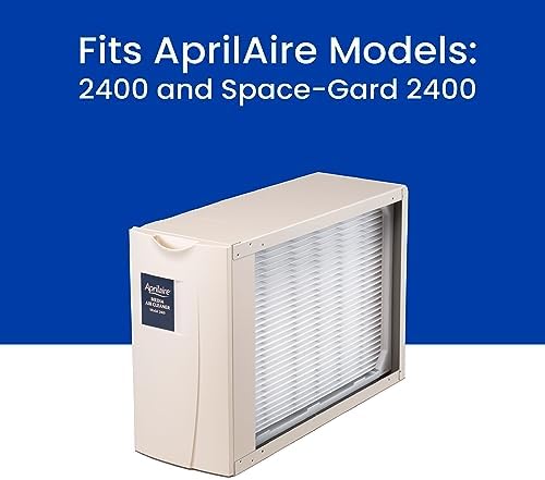 AprilAire 401 Replacement Furnace Filter for AprilAire 2400, Space-Gard 2400 Whole-House Air Purifiers - MERV 10, 16x25x6 Air Filter (Pack of 1)