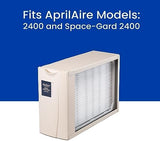 AprilAire 401 Replacement Furnace Filter for AprilAire 2400, Space-Gard 2400 Whole-House Air Purifiers - MERV 10, 16x25x6 Air Filter (Pack of 1)