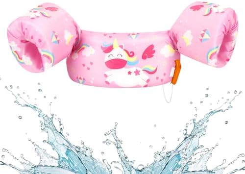 HeySplash Swim Vest for Kids, Toddler Pool Floaties Fit 20-50/70 Lbs, Children Swimming Vest with Adjustable Strap, Swim Jacket Water Wing Arm Float, Puddle Sea Beach Boat Jumper Boy Girl Baby