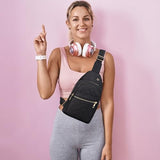 Small Sling Backpack Crossbody Sling Bag, Chest Bag Daypack Fanny Pack Cross Body Bag for Outdoors Hiking Traveling