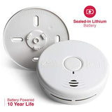 Kidde 21010170 10 Year Smoke and Carbon Monoxide Alarm Detector | Photoelectric | Kitchen | Model P3010K-CO