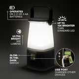 ENERGIZER LED Camping Lantern 360 PRO, IPX4 Water Resistant Tent Light, Ultra Bright Battery Powered Lanterns for Camping, Outdoors, Emergency Power Outage